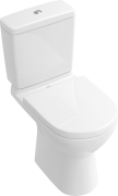 Miska kompaktowa VILLEROY&BOCH O.NOVO DirectFlush, CeramicPlus, biała 5661R0R1
