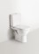 Miska kopmpaktowa VILLEROY&BOCH O.NOVO 61x36cm DirectFlush, biała 5689R001