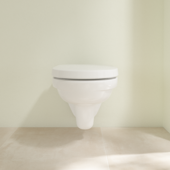 Miska wisząca VILLEROY&BOCH O.NOVO 56x36cm, bez kołnierza, biała 5660R001