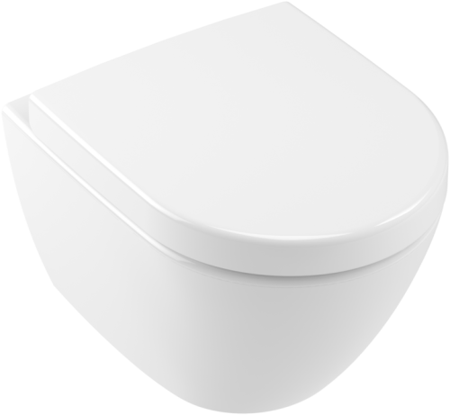 Miska wisząca VILLEROY&BOCH SUBWAY 2.0 48cm, DirectFlush, CeramicPlus, biała 5606R0R1