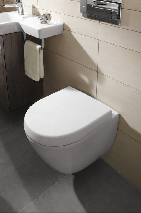 Miska wisząca VILLEROY&BOCH SUBWAY 2.0 48cm, DirectFlush, CeramicPlus, biała 5606R0R1