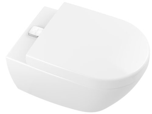 Miska wisząca VILLEROY&BOCH SUBWAY 2.0 56cm, DirectFlush, ViFresh, CeramicPlus, biała 5614A1R1