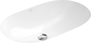 Umywalka podblatowa VILLEROY&BOCH O.NOVO 53x32cm, CeramicPlus, biała 416250R1