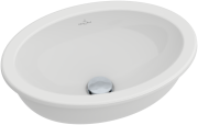 Umywalka podblatowa VILLEROY&BOCH LOOP&FRIENDS 42x28,5cm, CeramicPlus, biała 616110R1