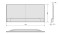 Obudowa wanny SANPLAST CLASSIC OWP/Cla 170cm, długa, biała 620011006001000