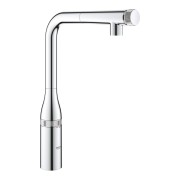 Bateria kuchenna GROHE ESSENCE SmartControl, wyciągana wylewka, chrom 31615000