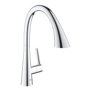 Bateria kuchenna GROHE ZEDRA wyciągana wylewka C, chrom 32294002