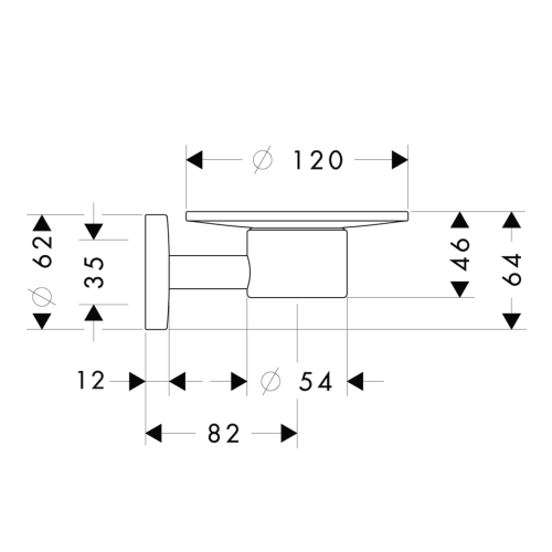 Mydelniczka HANSGROHE LOGIS  40515000
