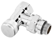 Zawór powrotny DANFOSS RLV-CX 15 kątowy, chrom 003L0273