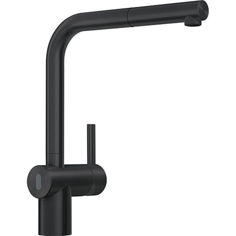 Bateria kuchenna FRANKE ATLAS NEO SENSOR z wyciąganą wylewką, czarna stal szlachetna 115.0625.527