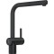 Bateria kuchenna FRANKE ATLAS NEO SENSOR z wyciąganą wylewką, czarna stal szlachetna 115.0625.527