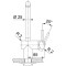 Bateria kuchenna FRANKE ATLAS NEO PULL-OUT z wyciąganą wylewką, czarna stal szlachetna 115.0550.427
