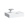 Umywalka KARTELL BY LAUFEN 60x46 cm., prawa, biała H8103340001111