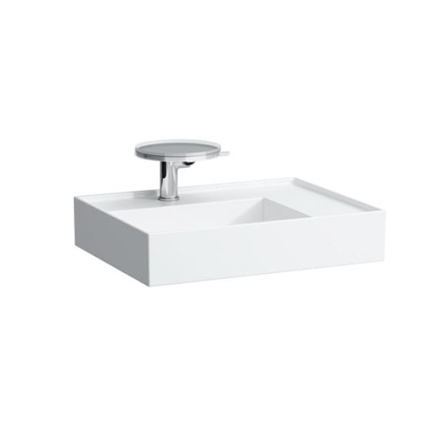 Umywalka KARTELL BY LAUFEN 60x46 cm., prawa, biała H8103340001111