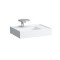 Umywalka KARTELL BY LAUFEN 60x46 cm., prawa, biała H8103340001111