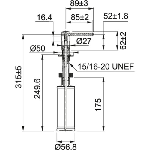 Dozownik do mydła FRANKE COMFORT chrom 119.0584.065
