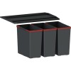 Sortownik FRANKE EASYSORT 600-3-3 37,8x56,4x34,3cm 121.0494.192