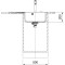 Zlewozmywak FRANKE CENTRO CNG 611-78 78x50cm, fragranit, kamienny szary  114.0633.148