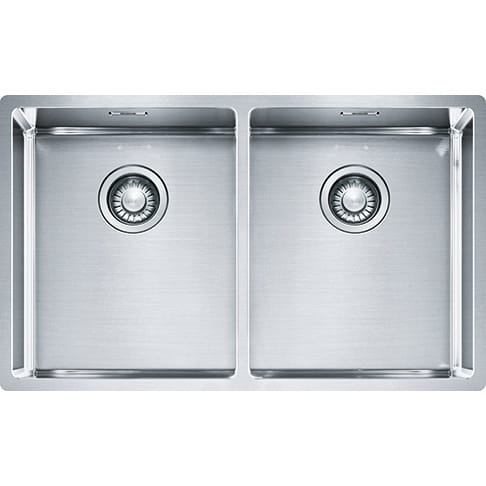 Zlewozmywak FRANKE BOX BXX 120-34-34 74x45cm, stal szlachetna jedwab 127.0370.188