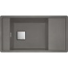 Zlewozmywak FRANKE FRESNO FSG 611 87,7x49,5cm, fragranit, kamienny szary 114.0638.128