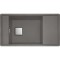 Zlewozmywak FRANKE FRESNO FSG 611 87,7x49,5cm, fragranit, kamienny szary 114.0638.128