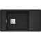 Zlewozmywak FRANKE FRESNO FSG 611 87,7x49,5cm, fragranit, czarny mat 114.0633.153