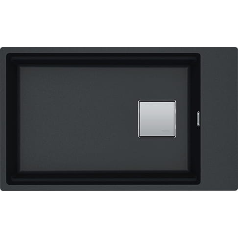 Zlewozmywak podwieszany FRANKE KANON KNG 110-62 76x46cm, fragranit, onyx 125.0528.620