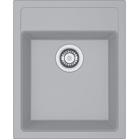 Zlewozmywak FRANKE SIRIUS SID 610-40 43x53cm, tectonite, kamienny szary 114.0496.102