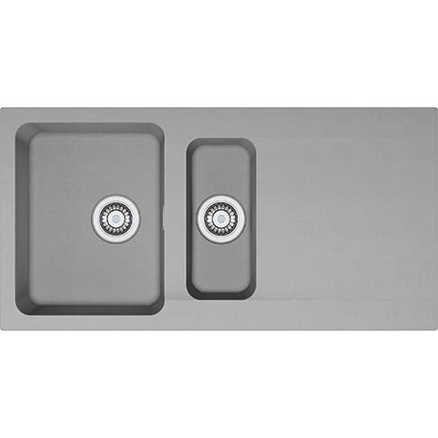 Zlewozmywak FRANKE ORION OID 651 100x51cm, tectonite, kamienny szary 114.0476.403