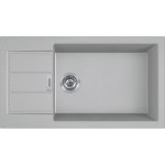 Zlewozmywak FRANKE SIRIUS 2.0 S2D SLIM 611-78 XL 78x43,5cm, tectonite, kamienny szary 143.0618.650