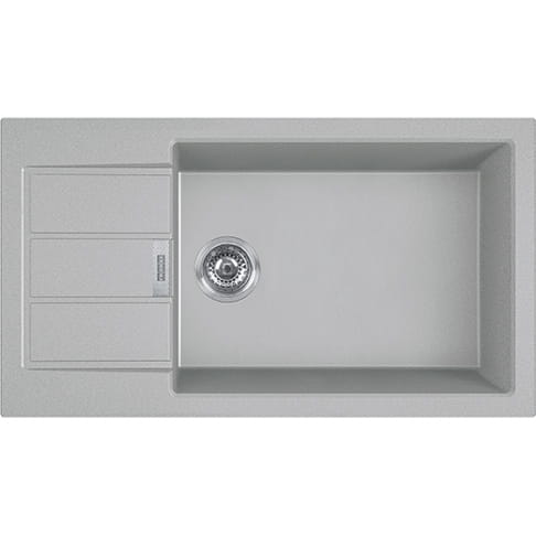 Zlewozmywak FRANKE SIRIUS 2.0 S2D SLIM 611-78 XL 78x43,5cm, tectonite, kamienny szary 143.0618.650