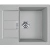 Zlewozmywak FRANKE SIRIUS 2.0 S2D 611-62 62x50cm, tectonite, kamienny szary 143.0618.668