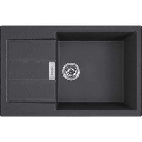 Zlewozmywak FRANKE SIRIUS 2.0 S2D 611-78 XL 78x50cm, tectonite, onyx 143.0618.577