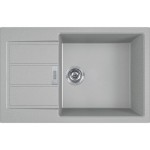 Zlewozmywak FRANKE SIRIUS 2.0 S2D 611-78 XL 78x50cm, tectonite, kamienny szary 143.0618.641