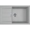 Zlewozmywak FRANKE SIRIUS 2.0 S2D 611-78 XL 78x50cm, tectonite, kamienny szary 143.0618.641