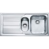 Zlewozmywak FRANKE LOGICA LINE LLX 651 100x50cm, stal szlachetna jedwab 101.0085.812