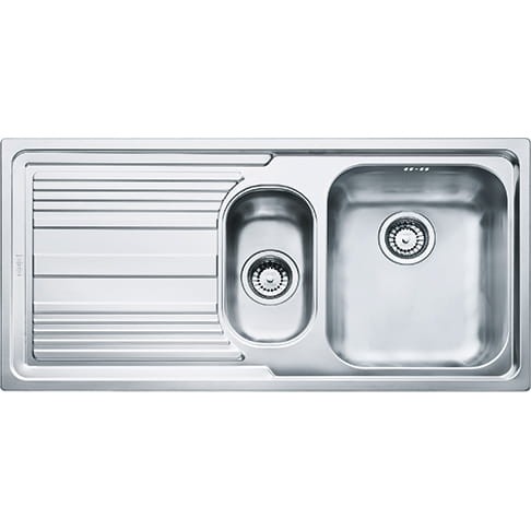 Zlewozmywak FRANKE LOGICA LINE LLX 651 100x50cm, stal szlachetna jedwab 101.0085.812