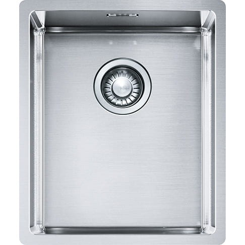 Zlewozmywak FRANKE BOX BXX 210/110-34 34x45cm, stal szlachetna jedwab 127.0453.653