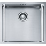 Zlewozmywak FRANKE BOX BXX 210/110-45 49x45cm, stal szlachetna jedwab 127.0453.655