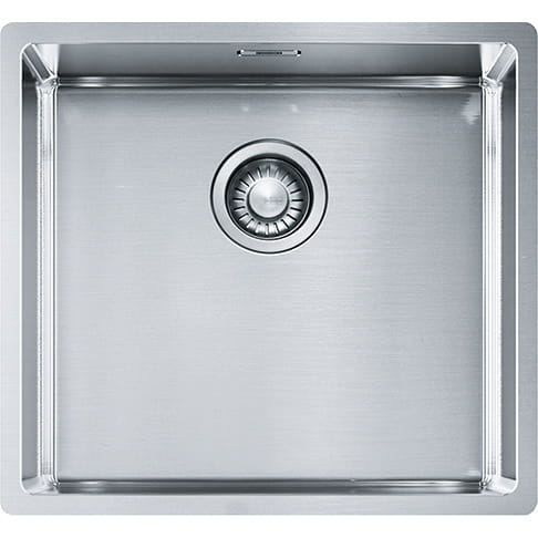 Zlewozmywak FRANKE BOX BXX 210/110-45 49x45cm, stal szlachetna jedwab 127.0453.655