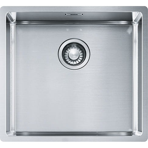 Zlewozmywak FRANKE BOX BXX 210/110-45 49x45cm, stal szlachetna jedwab 127.0453.655