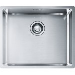 Zlewozmywak FRANKE BOX BXX 210/110-50 54x45cm, stal szlachetna jedwab 127.0453.656