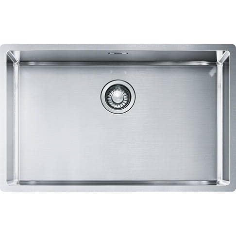 Zlewozmywak FRANKE BOX BXX 210/110-68 72,5x45cm, stal szlachetna jedwab 127.0453.658
