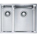 Zlewozmywak FRANKE BOX BXX 260/160-34-16 56x45cm, stal szlachetna jedwab 127.0369.916