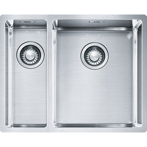 Zlewozmywak FRANKE BOX BXX 260/160-34-16 56x45cm, stal szlachetna jedwab 127.0369.916