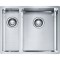 Zlewozmywak FRANKE BOX BXX 260/160-34-16 56x45cm, stal szlachetna jedwab 127.0369.916