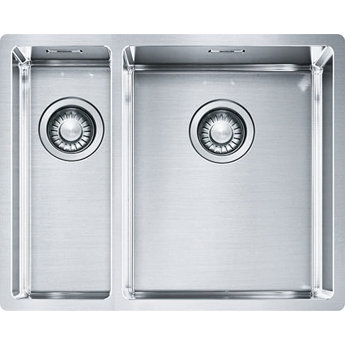 Zlewozmywak FRANKE BOX BXX 260/160-34-16 56x45cm, stal szlachetna jedwab 127.0369.916