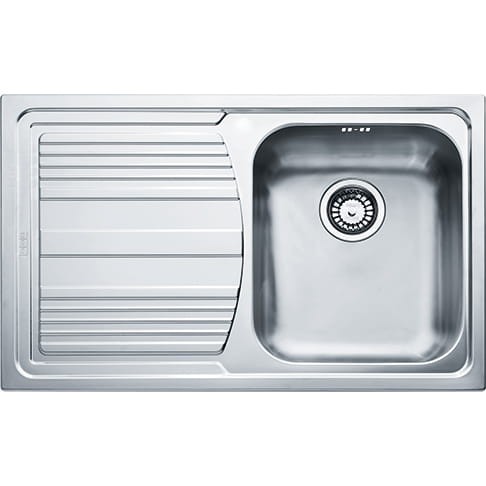 Zlewozmywak FRANKE LOGICA LINE LLL 611 79x50cm, stal szlachetna len 101.0086.233