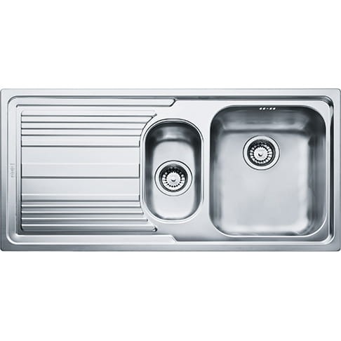 Zlewozmywak FRANKE LOGICA LINE LLL 651 100x50cm, stal szlachetna len 101.0086.254