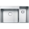 Zlewozmywak FRANKE BOX CENTER BWX 220-54-27 86x51cm, z akcesoriami, stal szlachetna jedwab 127.0557.960